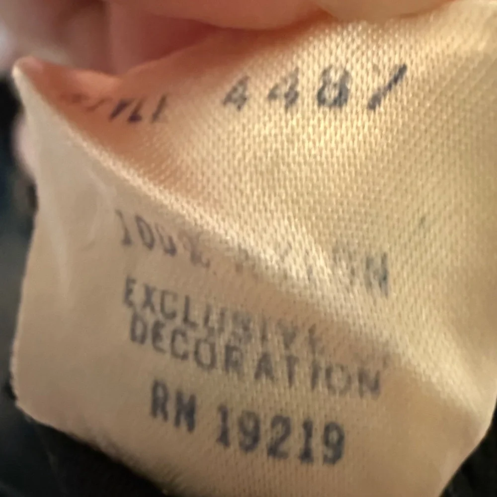 Vintage Sears Black Full Dress Slip Size 34 Tall Adjustable Straps - Picture 11 of 11